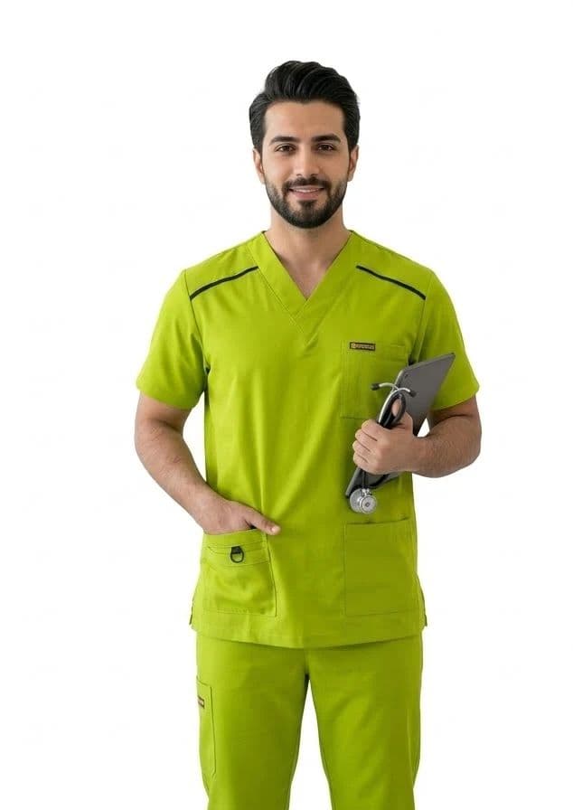 بروكير اسكراب أخضر ليموني